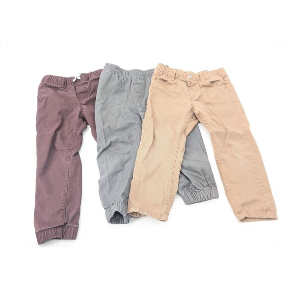 Toddler Boys Dress Pants Lot of 3 Calvin Klein Cat & Jack H&M Size 2T-3T - Picture 1 of 8